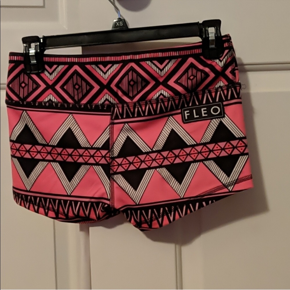 Fleo shorts, worn once, size small